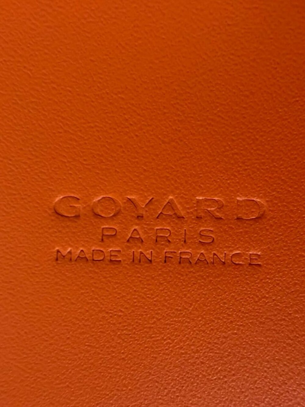 GOYARD Goyardine Mini Vendome in Orange - Picture 8 of 14